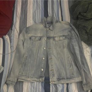 Pacsun Mens Light-wash Jean Jacket (Size Large)